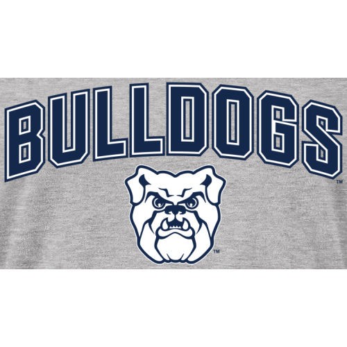 Women's Ash Butler Bulldogs Proud Mascot Long Sleeve T-Shirt - Picture 2 of 2
