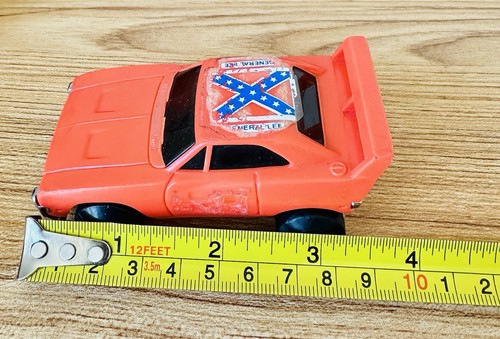 Vintage 1980 Dukes of Hazzard General Lee Warner Bros Knickerbocker Friction Car - Picture 6 of 8