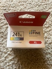 Brand New Sealed Genuine Canon CL-241XL Color Ink Cartridge PIXMA Printer - High