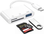 USB C to Micro SD TF Card Reader USB-C to Camera Card Adapter for  iPad Pro