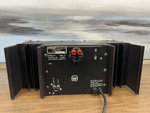 Crown Power Line Four Amplifier SILVER Works -TESTED!! - Picture 12 of 24