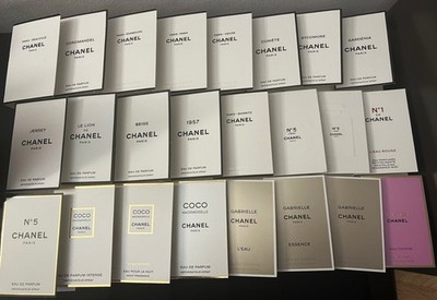 Luxusproben Chanel Parfum Proben Coromandel Deauville Comete Le Lion etc. Set