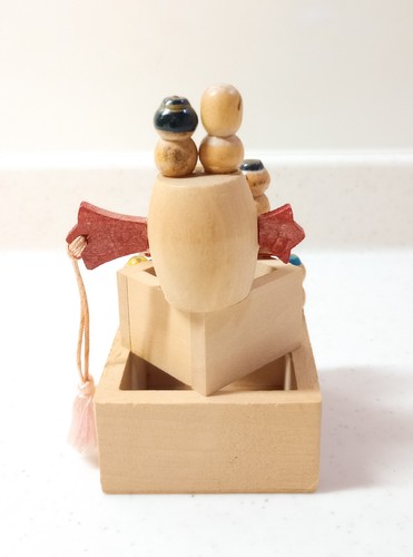 Vintage Japanese Creative SOSAKU Kokeshi doll 11cm 4.3" The seven fortune gods - Picture 3 of 10