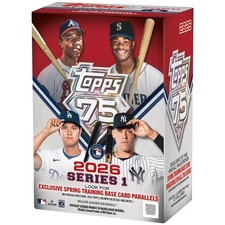 2026 Topps Series 1 Baseball Factory Sealed Value Box 72 Cards Chase Real One