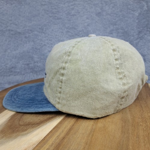 De colección Hobie Tablas de Surf Sombrero Gorra Correa Trasera Beige Logo Deletrear Surfista Patinador - Imagen 3 de 8
