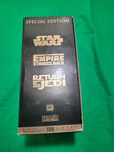 Vintage Star Wars Trilogy VHS Box Set – Episodes IV-VI Complete Collector’s Edit - Picture 3 of 5