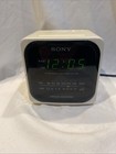 Sony Dream Machine Cube Off White FM/AM Alarm Radio ICF-C120 (AC Tested Works)