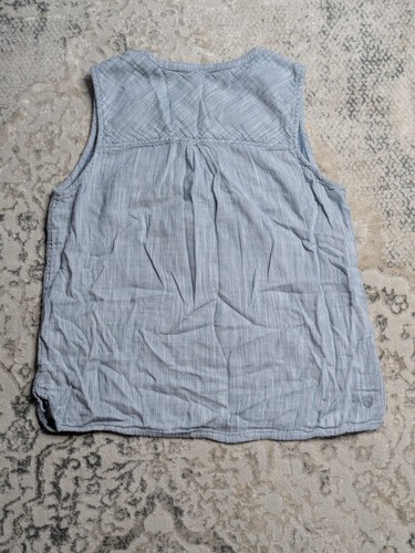 Kuhl Riviera Tanktop Damen mittelblau strukturiert Brusttaschen - Bild 2 von 9
