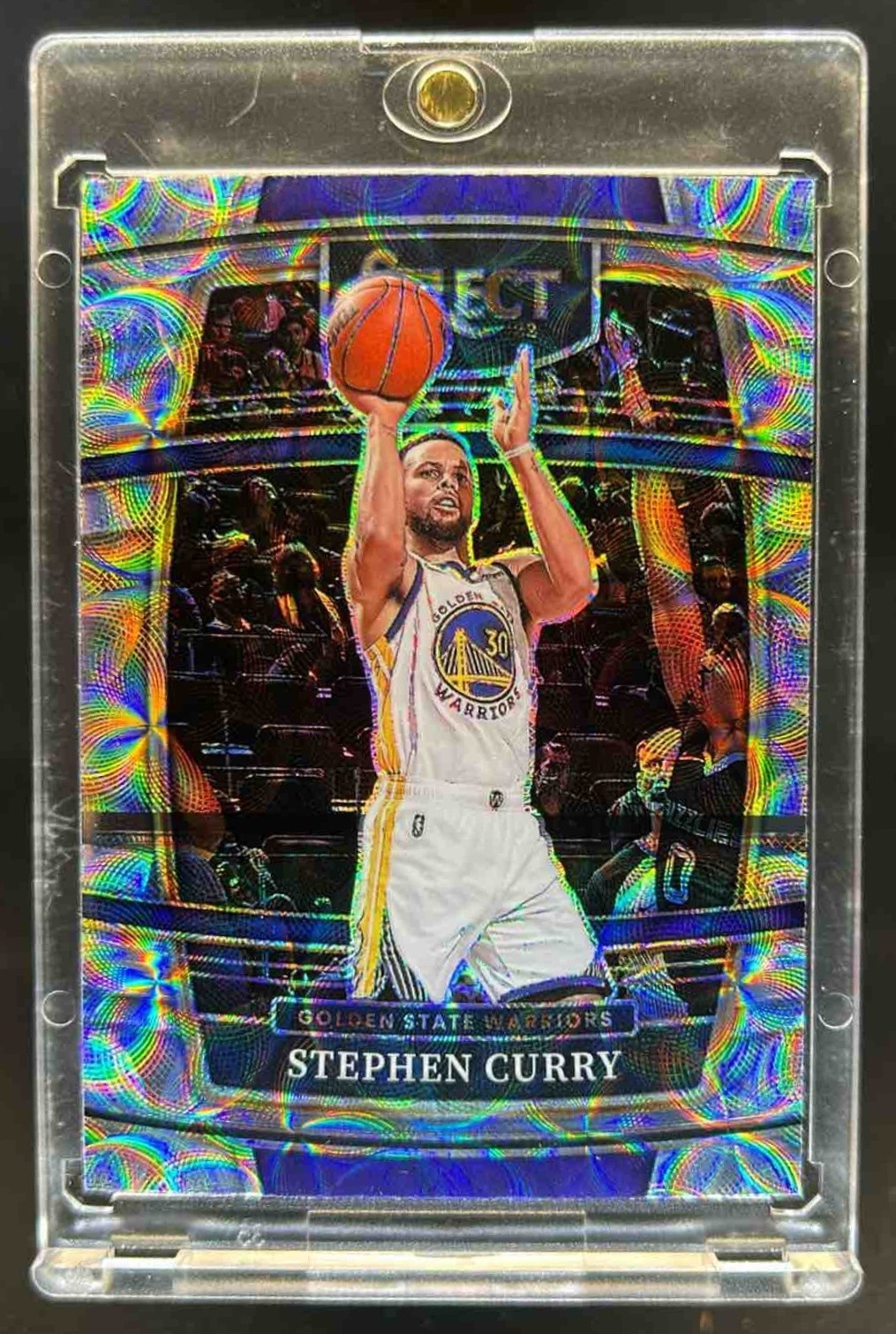 2021-22 Select Stephen Curry Scope Prizms Concourse #94 Warriors