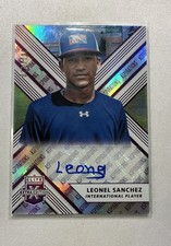 2018 Panini Elite Extra Edition - Leonel Sanchez #174 Aspirations Purple...