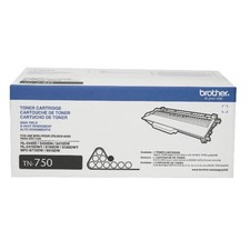 Genuine High Yield Toner Cartridge, TN750, Replacement Black Toner, Page Yiel...