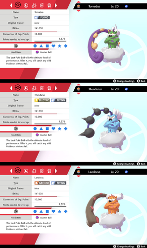 Non Shiny 6IV XXXL Low Level (1-20**) Legendäre Pokemon Schwert/Schild Home - Bild 49 von 83