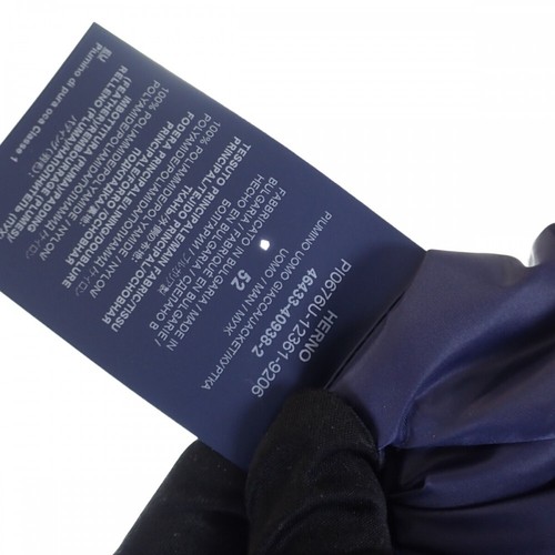 HERNO Used Water Repellent PI0676U_12361_9206 Puffer Jacket Nylon Navy 52 Men' - Picture 8 of 10