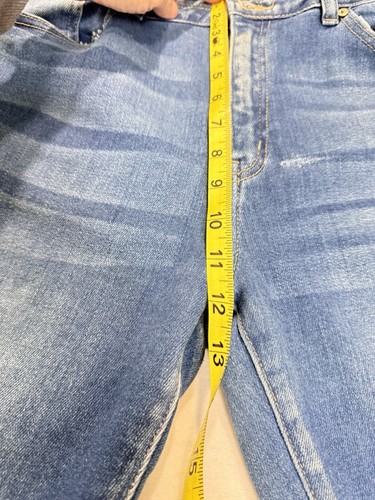 Kancan Jeans Größe 30 Flare Leg High Rise Distressed Blau - Bild 5 von 9