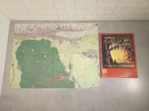 Northern Mirkwood The Wood Elves Realm Wth Map Middle Earth Role Play MERP #2600 - Picture 2 of 10