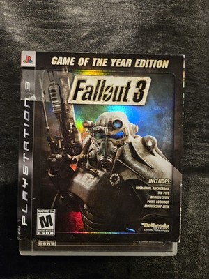 Fallout 3 - Game of the Year Edition PS3 CIB Pre-owned with Slipcover