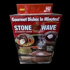 Stone Wave Microwave Cooker 4" Dia Bowl Non-Stick Ceramic Stoneware New Sealed