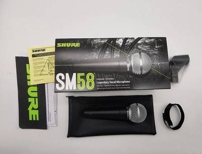 Shure SM58-LC Professional Cardioid Dynamic Live Performance Vocal Microphone US