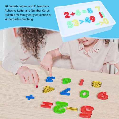 Sensory Light Table For Kids 26 Capital Letters 10 Numbers Learning Light B Fit - Picture 8 of 12
