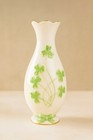 Lenox Shamrock Vase Green Clover Porcelain St Patrick’s Day Decor New in Box