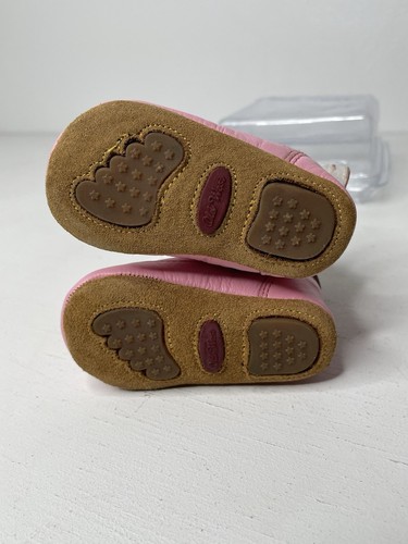 Old West Pink Cowgirl Boots Baby Infant Size 1 EASY Back closure EXCELLENT - Picture 7 of 14
