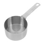 Messlöffel aus Edelstahl: Metallbecher mit Griff, Küchenhelfer, Reismessbecher