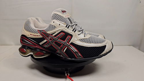 Asics Gel Frantic 6 Men's Size 8 T1E0N Black / Silver / Red Running Walking - Video 1 of 1