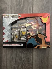 Pokémon TCG: Celebrations Collection Box Lance's Charizard V
