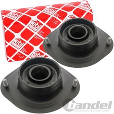 2 FEBI FEDERBEINLAGER DOMLAGER VORNE VORDERACHSE RECHTS + LINKS ASTRA F