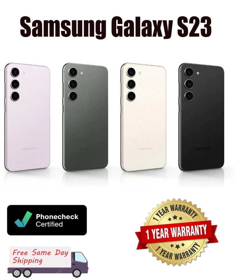 Samsung Galaxy S23 Qualcomm Snapdragon 8 Gen 2 SM8550-AC (4 nm) Triple camera