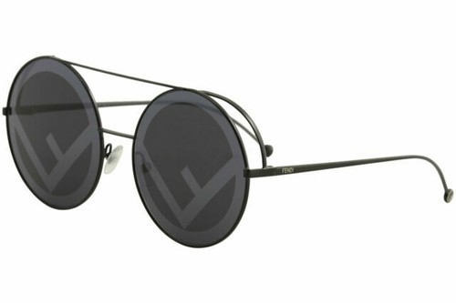 FENDI FF 0124/S Brown Honey MQQ70 Round Sunglasses Frame 52 FENDI FF 0124/S Brown Honey MQQ70 Round Sunglasses Frame 52