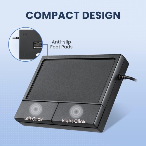 PERIPAD-504 Wired USB Touchpad, Portable Trackpad for Desktop and Laptop User - Picture 3 of 8