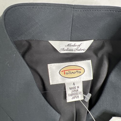 Talbots Damen Wollblazer Karriere Business Größe 4 neu mit Etikett $ 228 A061123 - Bild 6 von 9