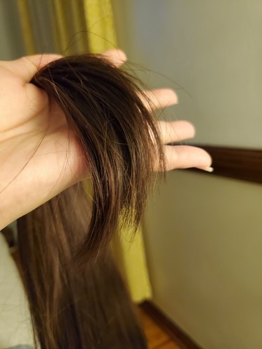 Halo Human Hair Extension Dark Brown 20in, 100g - Picture 9 of 10