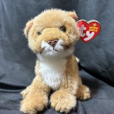 Ty Beanie Baby - MANES the Lion 6" NEW MWMTs Plush Stuffed Animal Toy