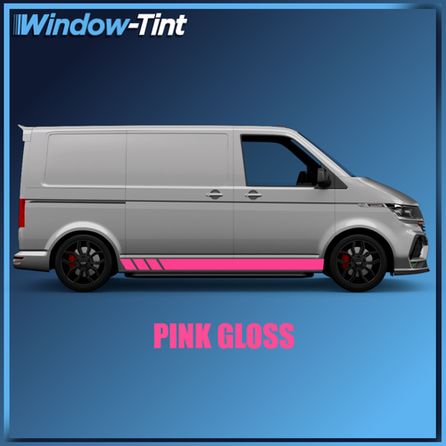 Fits VW T4 T5 T6 Transporter LWB | Side Stripes Graphics Decals Vinyl Sticker - Picture 13 of 19