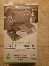 Digipower Universal Battery travel Charger For Rechargeable Lithium-Ion Battery
