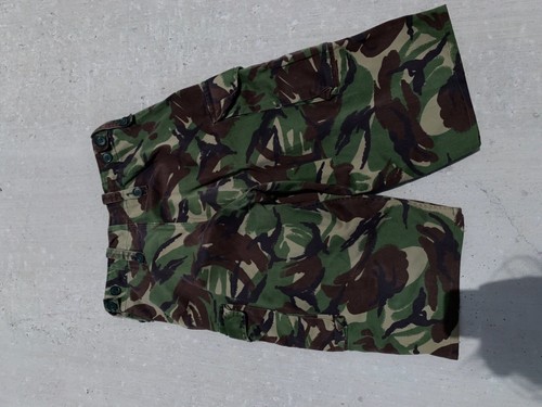 PANTALONES CORTOS DE COLECCIÓN DE LOS PAÍSES BAJOS HOLANDESES BOSQUE DE CAMUFLAJE CAMPO DE CARGA CORTADOS 30x14 - Imagen 6 de 12