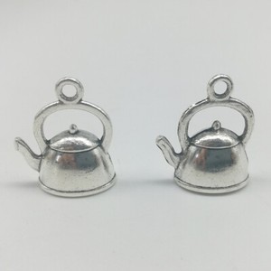 Teapot antique silver charms pendants jewelry marking DIY 19*17mm 20/50pc Teapot antique silver charms pendants jewelry marking DIY 19*17mm 20/50pc