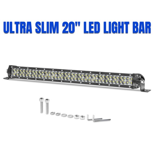 6" 12" 20" 30'' LED Light Bar Spot Flood Combo SUV Boat Driving Off road ATV 4WD - Picture 4 of 55