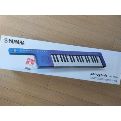 YAMAHA SHS-300BU SonoGenic Mini Keytar Blue shoulder 37Keys