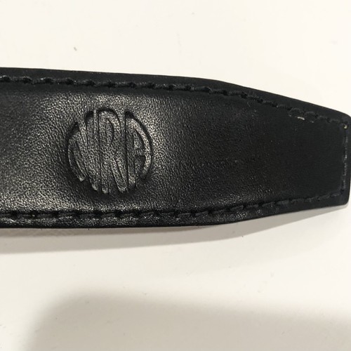 Coronado Herren Leder Gürtel 34 American Bison Massive Messingschnalle Doppellagig Neu - Bild 8 von 12