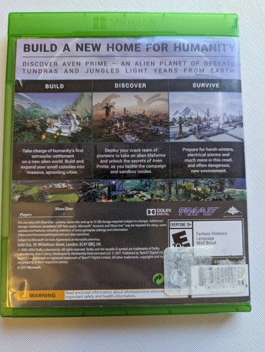 Aven Colony (Microsoft Xbox One, 2017) en caja - Probado - Imagen 3 de 9