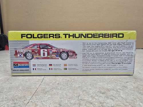 Monogram #6 Mark Martin Folgers Thunderbird #2928 1/24 Scale Plastic Model Car - 第 3/4 張圖片