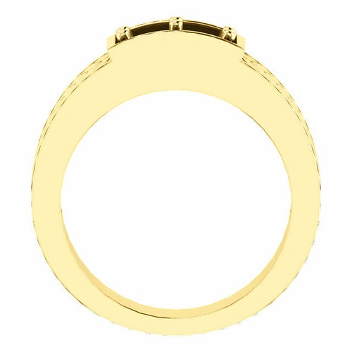 10K or 14K Solid Gold Mother's Day Ring 1 to 5 Birthstones, Family Rings - Picture 15 of 30