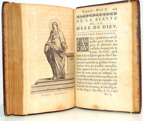 1648. Messire de Priezac. Les privilèges de la Vierge EO. 12 gravures ( rare ) - Imagen 16 de 16