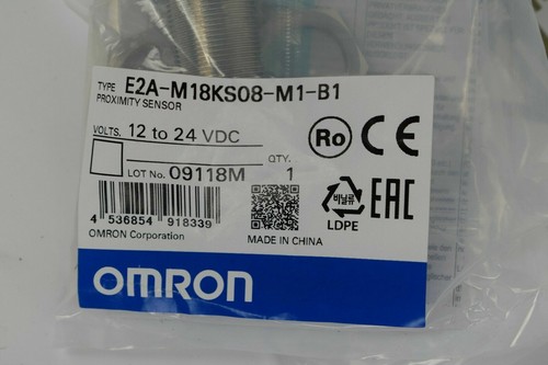 Omron E2A-M18KS08-M1-B1 Proximity Sensor New One Free Shipping E2AM18KS08M1B1 - Picture 1 of 2
