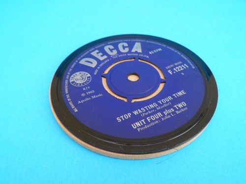 Pop / Hard Rock DRINKS COASTERS - Upcycled SINGLES Original Vinyl Record List 1 - Picture 877 of 993