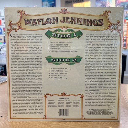 Waylon Jennings-Country Music by Time Life (MINT) STW-102 (1981) FACTORY SEALED! - Picture 2 of 2