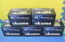 Okuma Magda Pro 2BB Line Counter Trolling Reel With Auto Trip MA 20DX 5-Pack